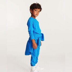 2 H&M Sz 6x/7 boys long sleeve t shirt blue